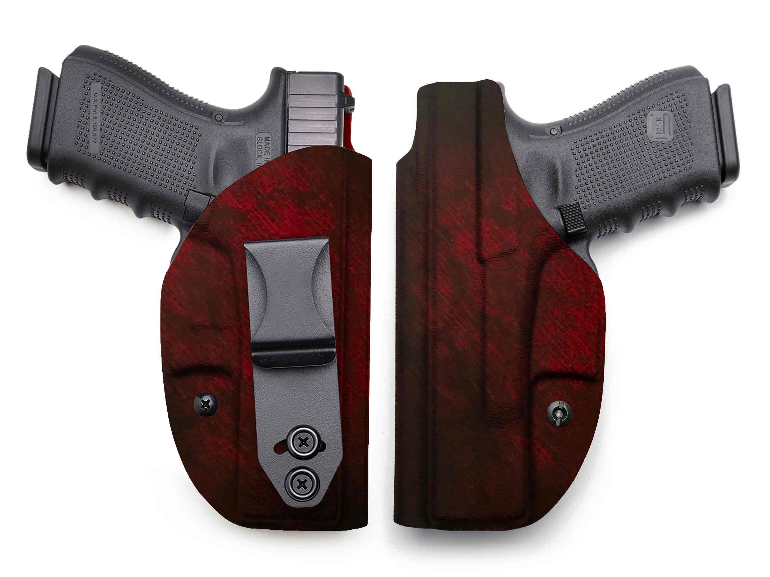 Red Worn Metal Color