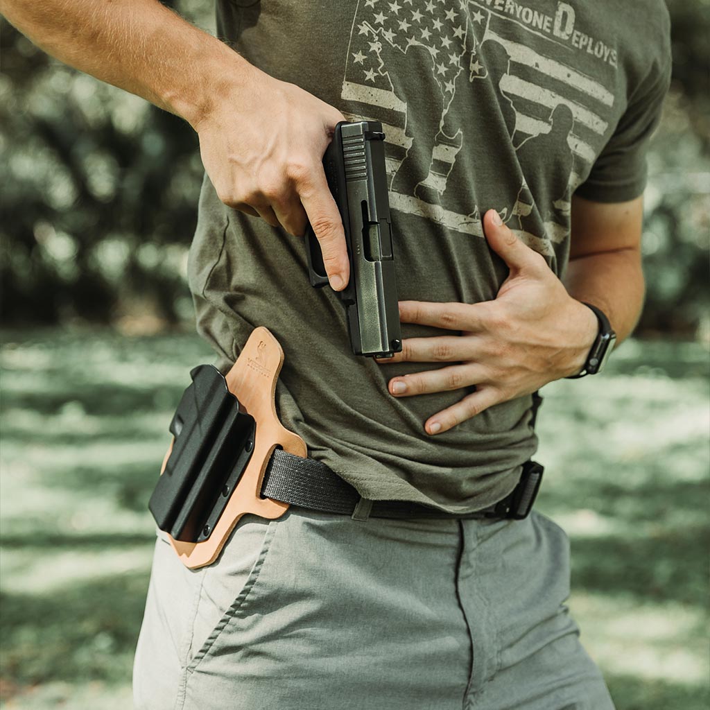 Outside-the-Waistband Paddle Clip Holster