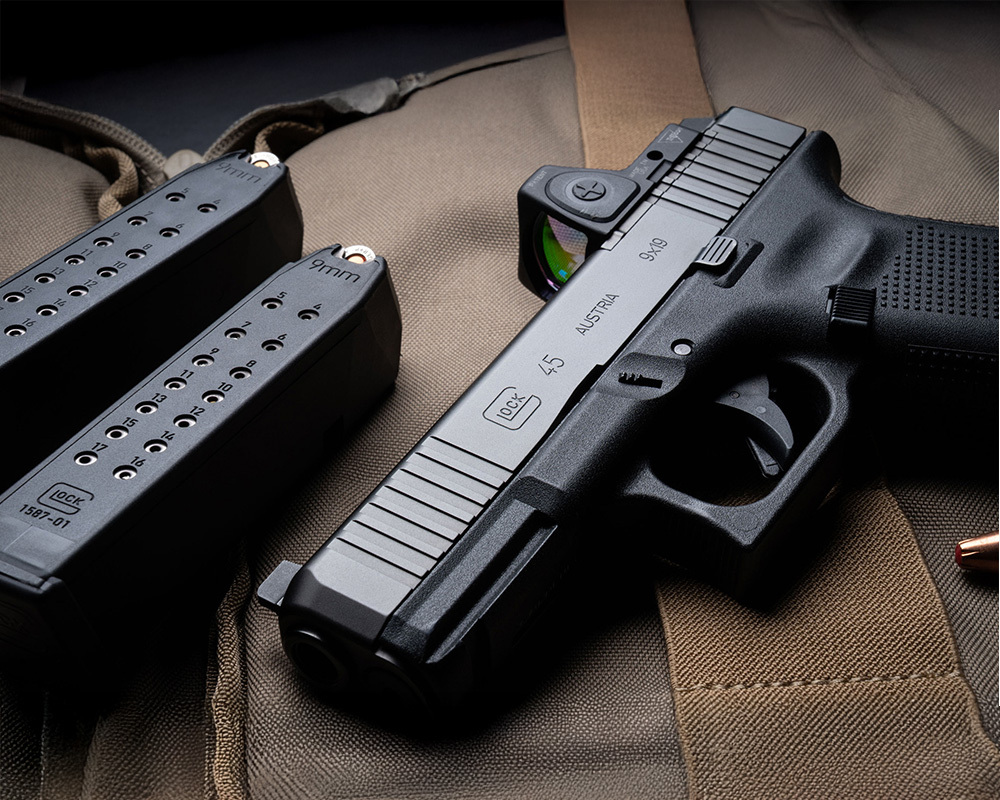 Glock 45 with 2 loaded magazines