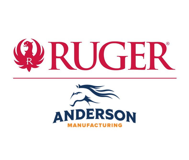 Ruger and Anderson Manufacturing logos.