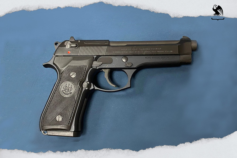 Beretta 92FS Handgun Photography