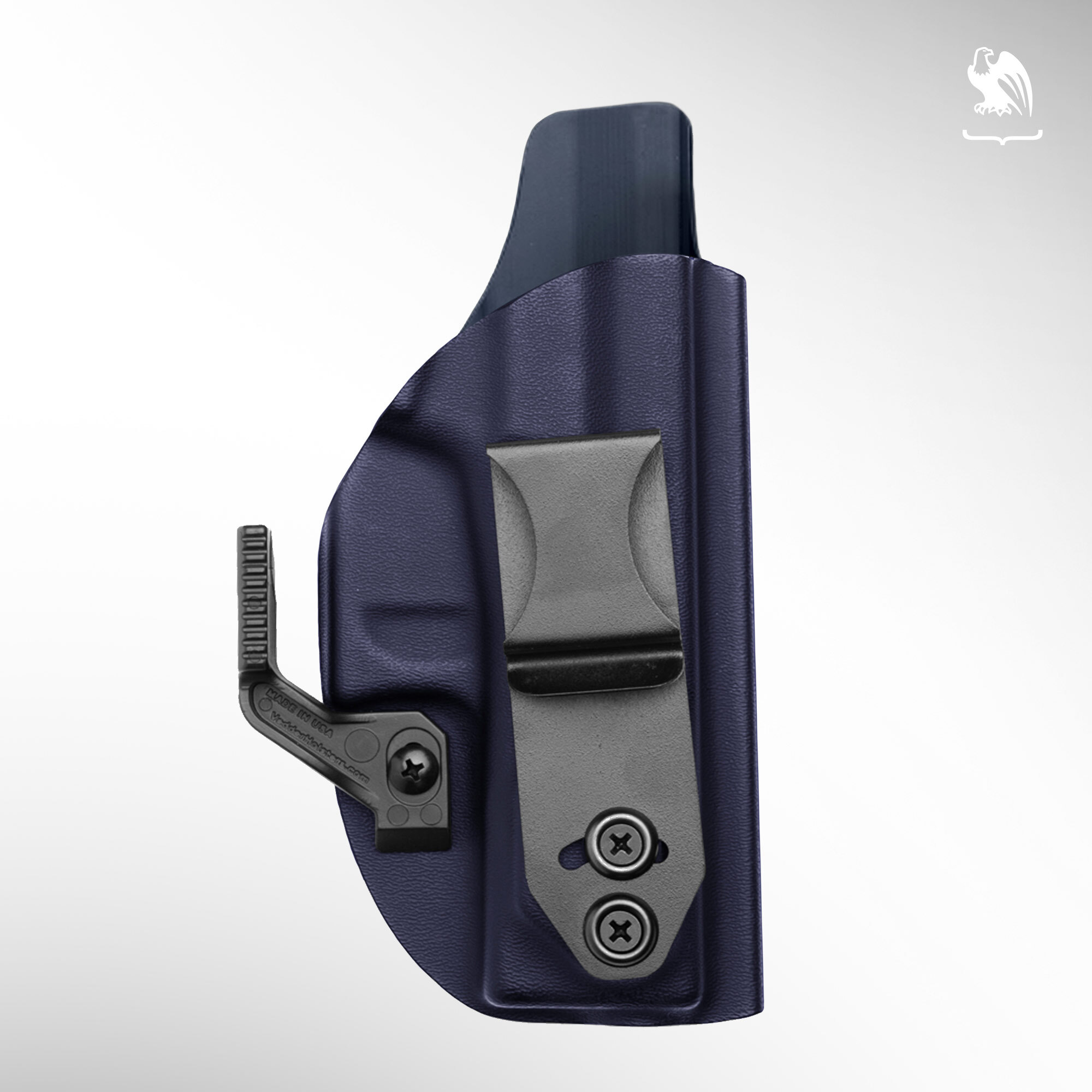 A black Vedder Holsters LightTuck