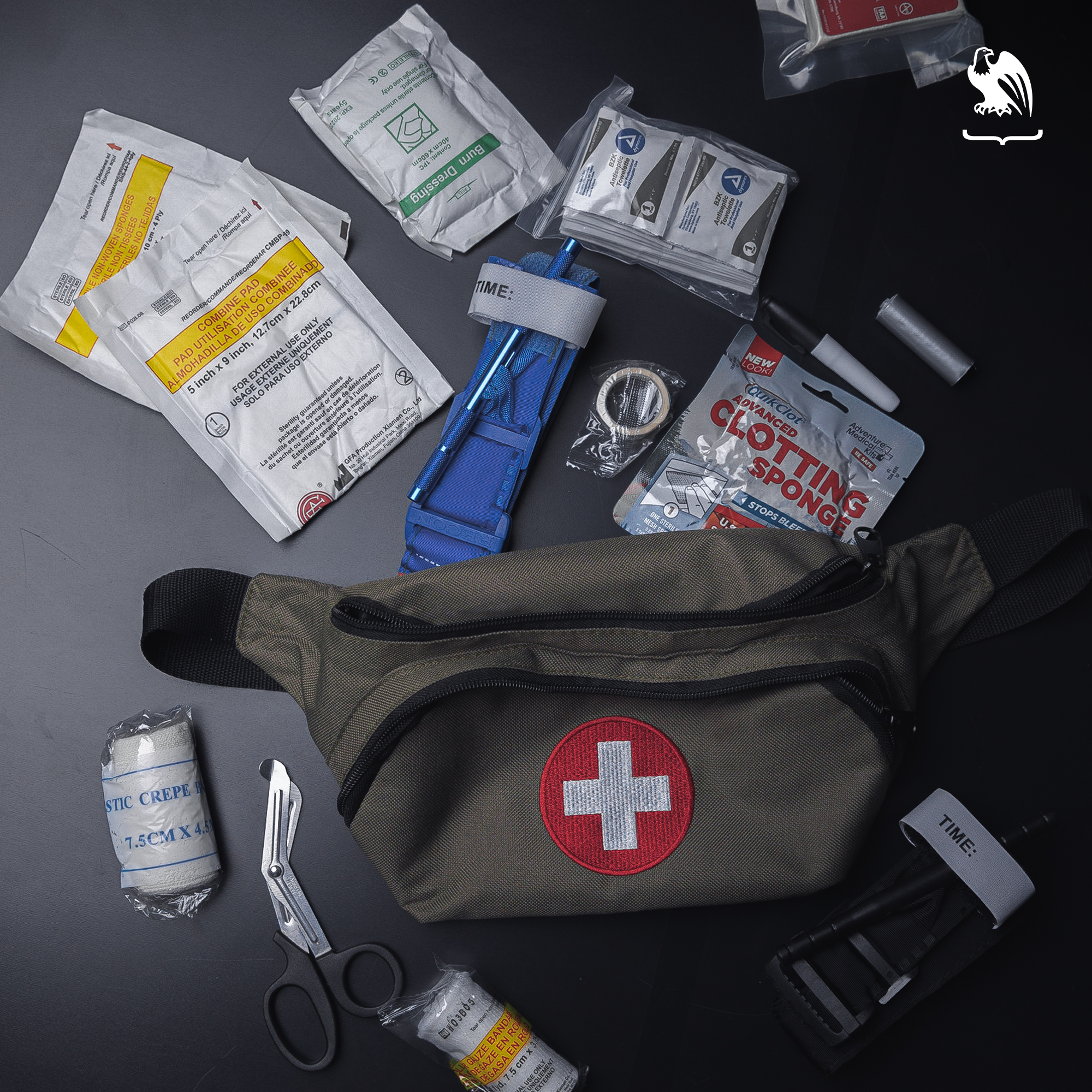 EDC Medical Kit components