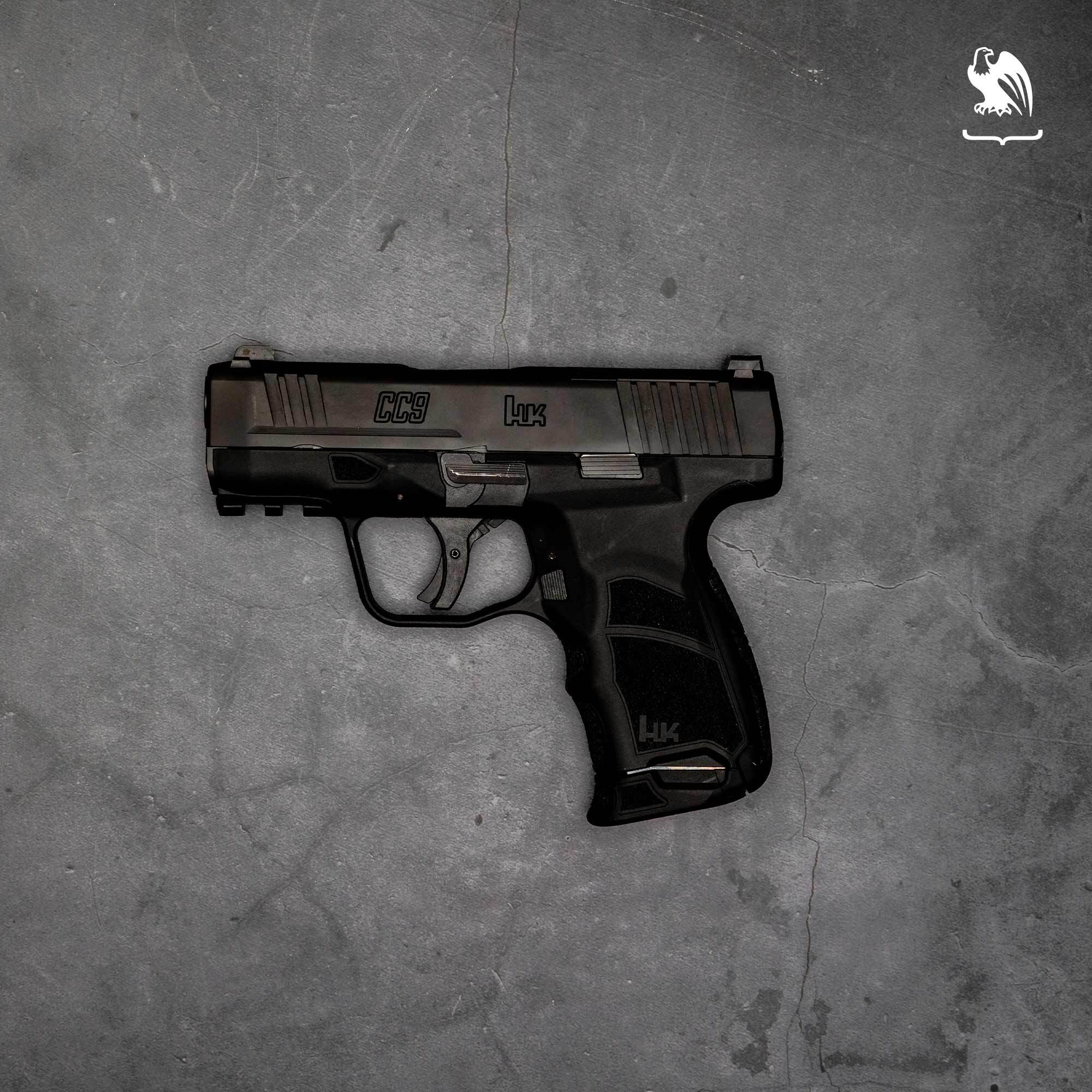 HK CC9 HK CC9 on a gray background