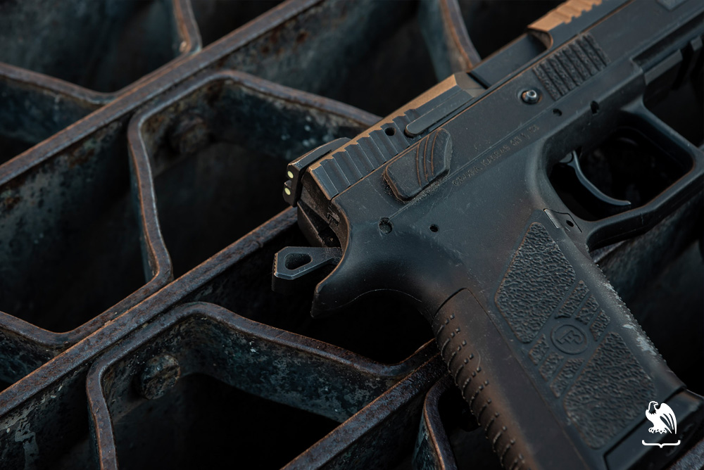 CZ P07 - Close up photography of the CZ P07 - Vedder Holster's Photography