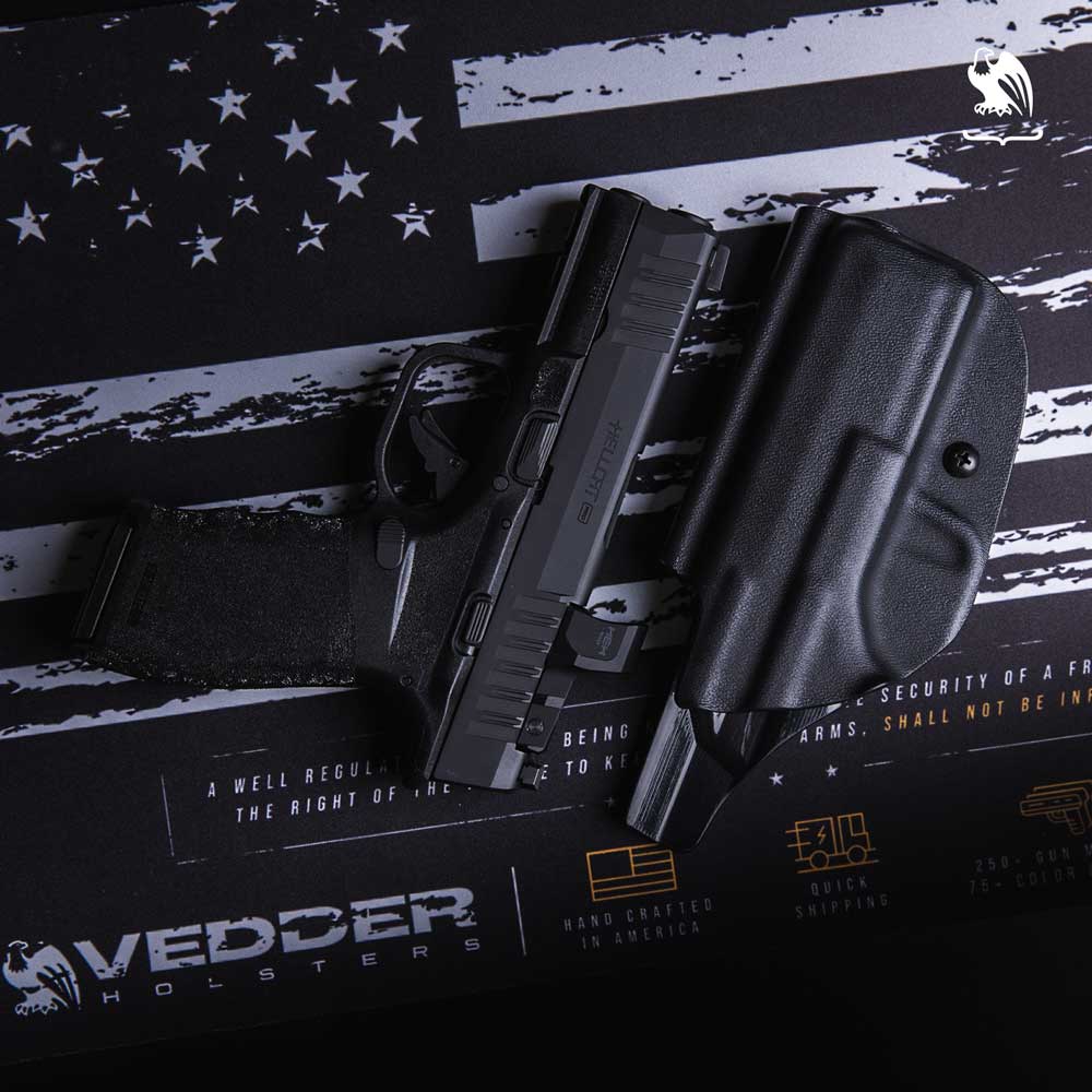 Handgun and Vedder Holster - Generic Image