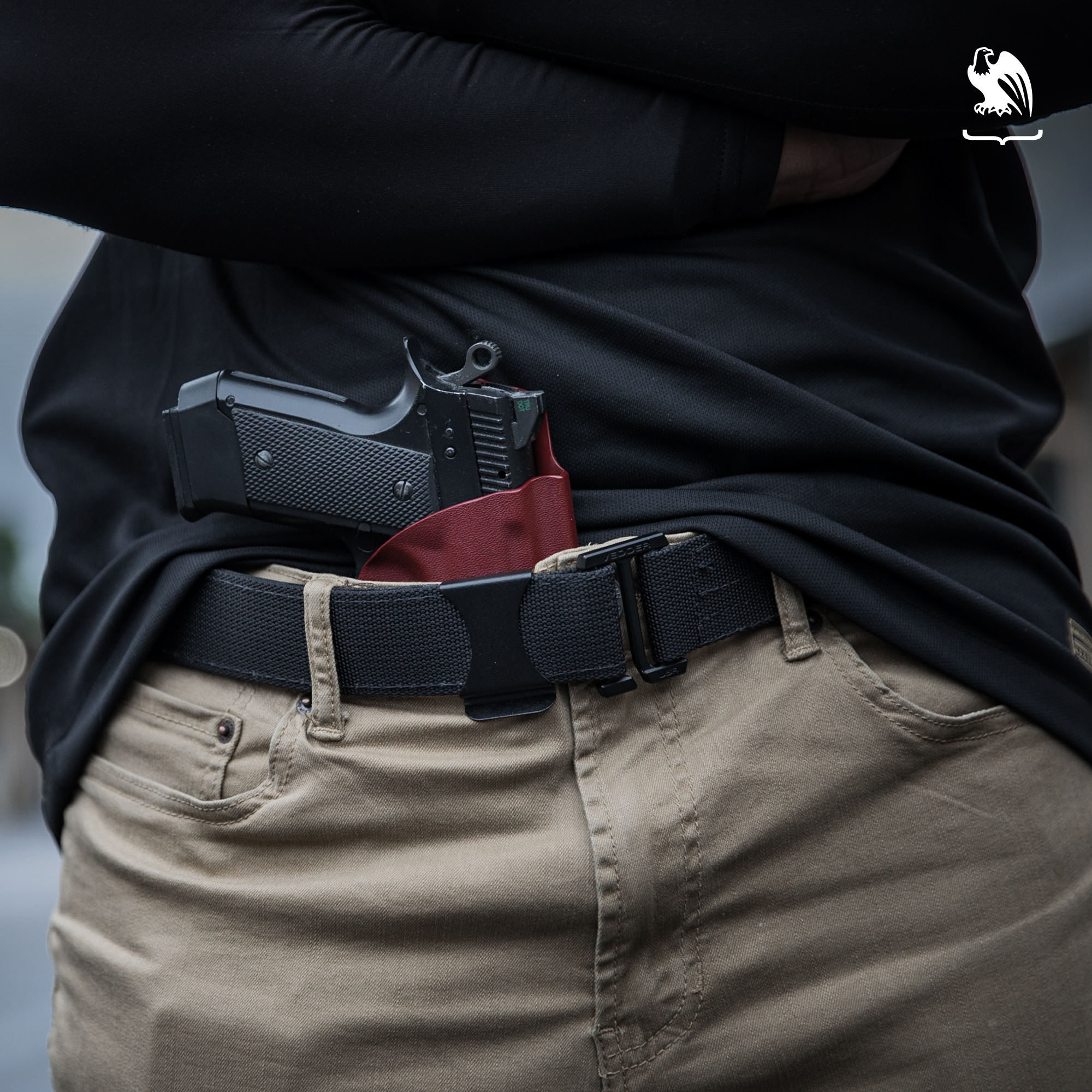 Are colored holsters harder to concealed? Does color make a holster stand out too much? 