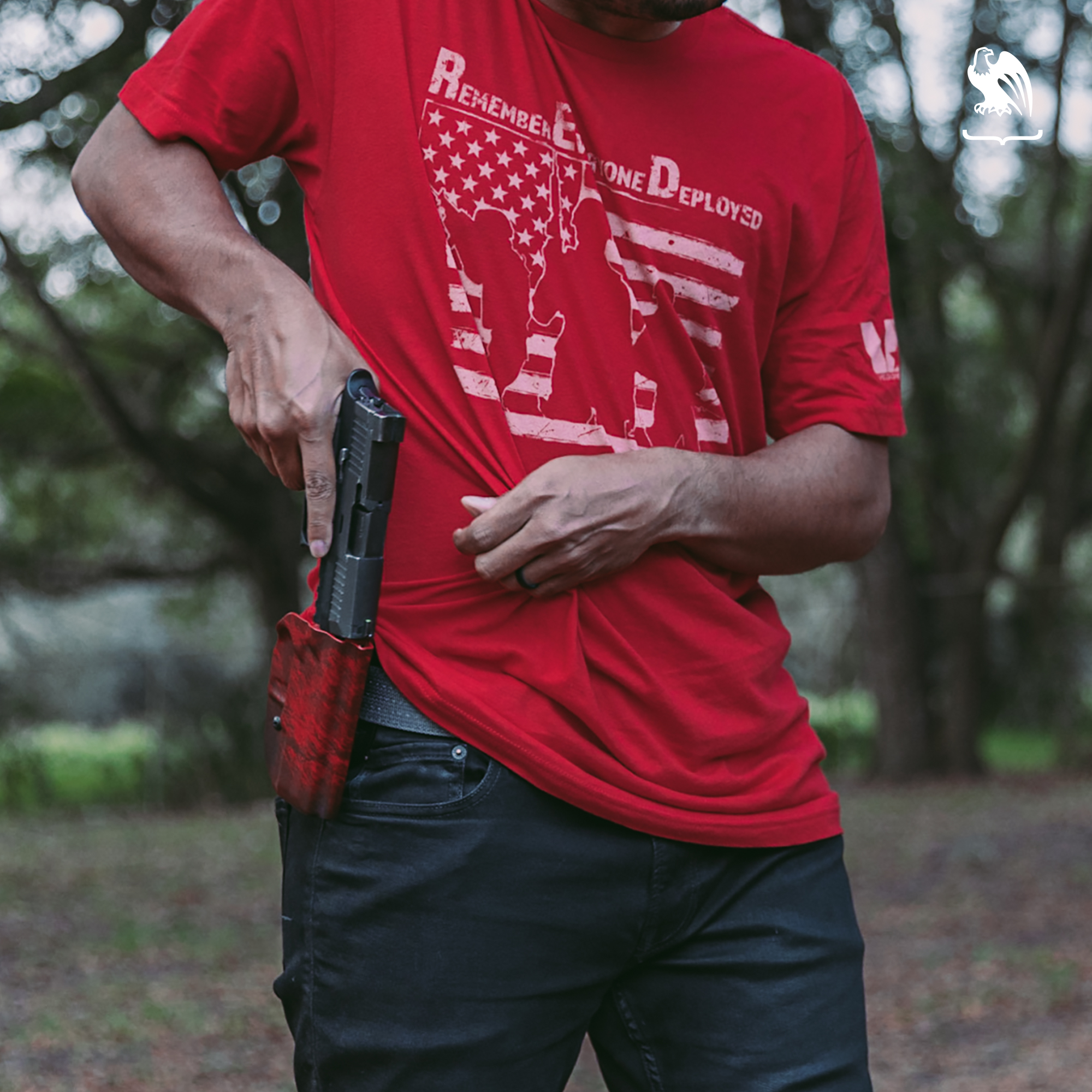 Vedder Holsters Remember Everyone Deployed Shirt