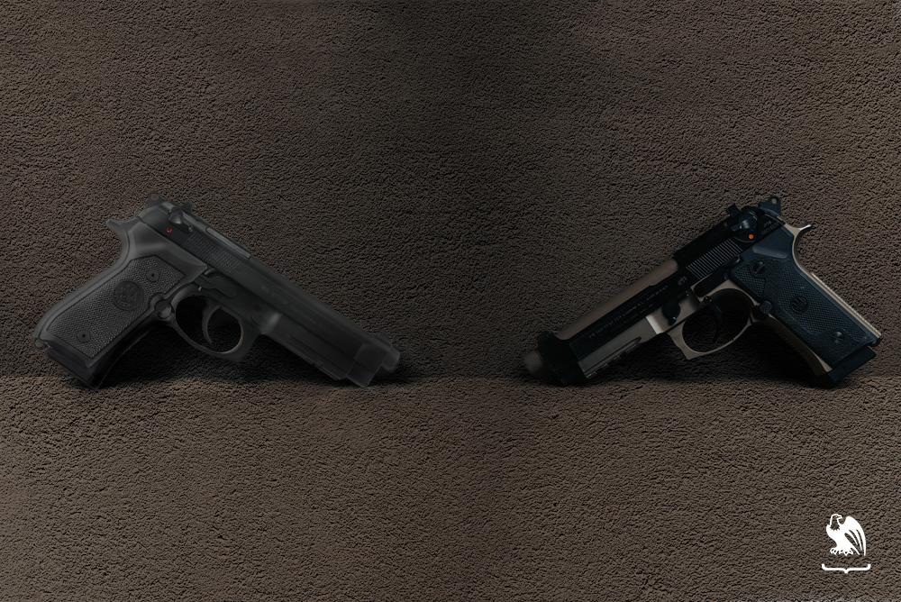 Both Beretta M9A1 and the Beretta M9A3 handguns - Side to side - which one is better?