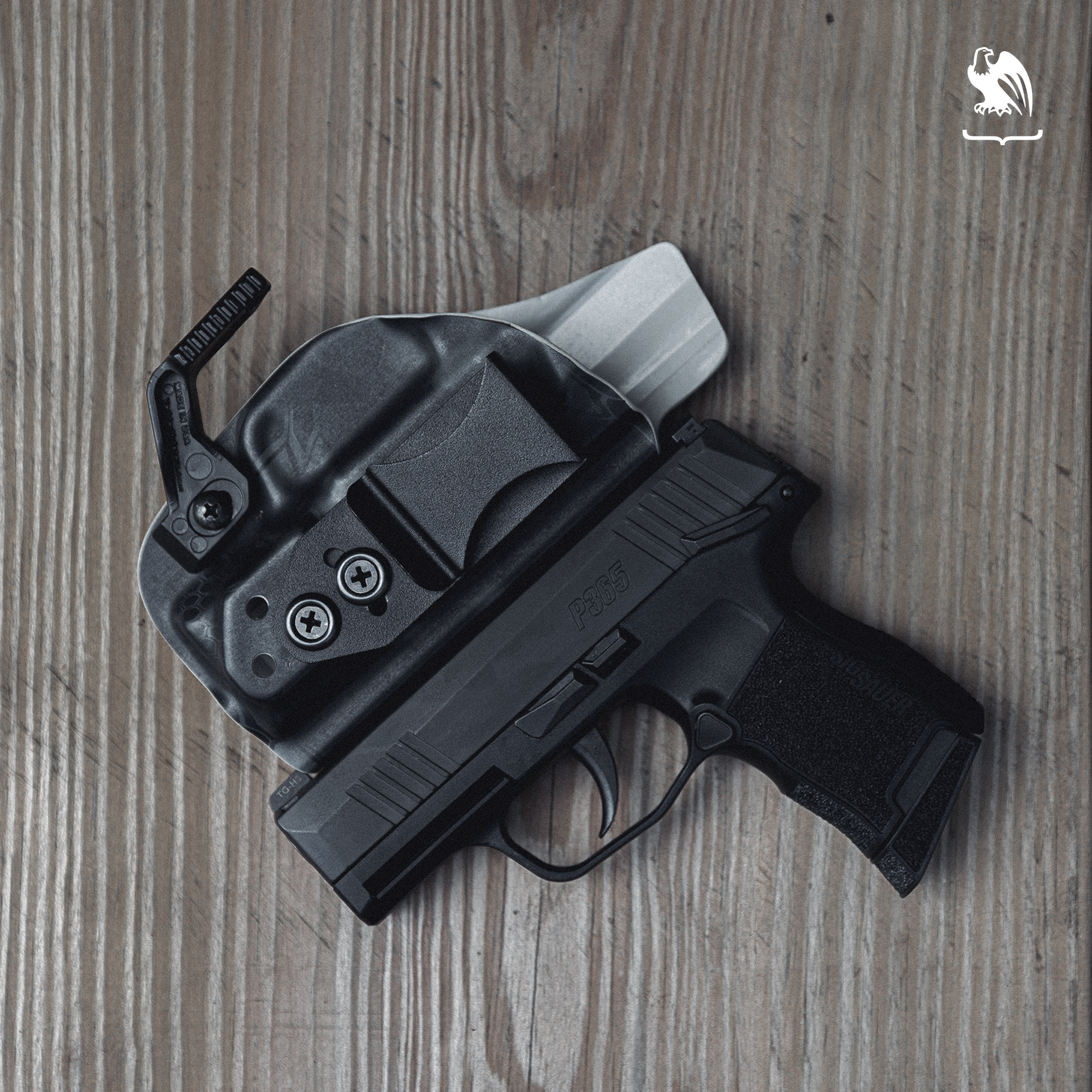 Sig P365 and Vedder Holster P365 Kydex holster