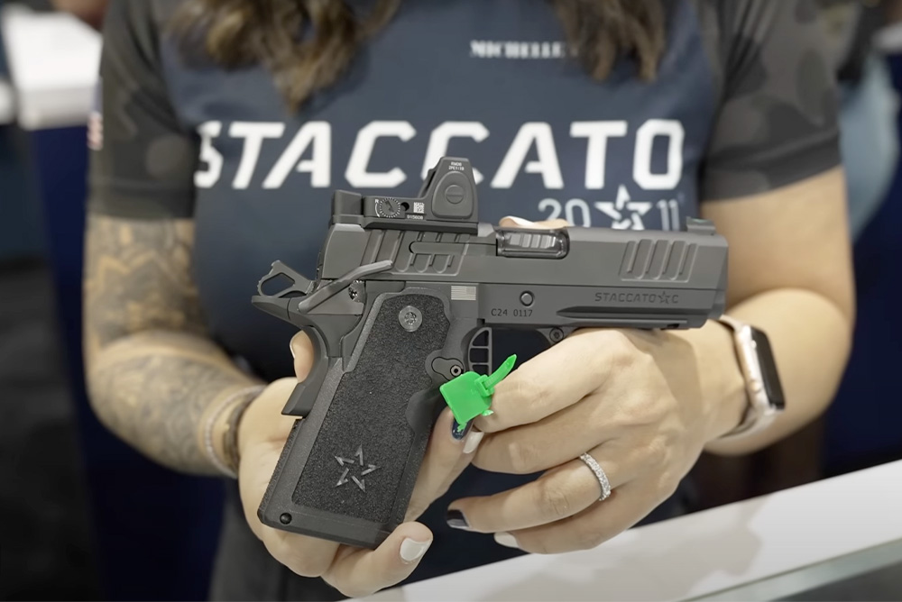 Staccato C Handgun Side View 