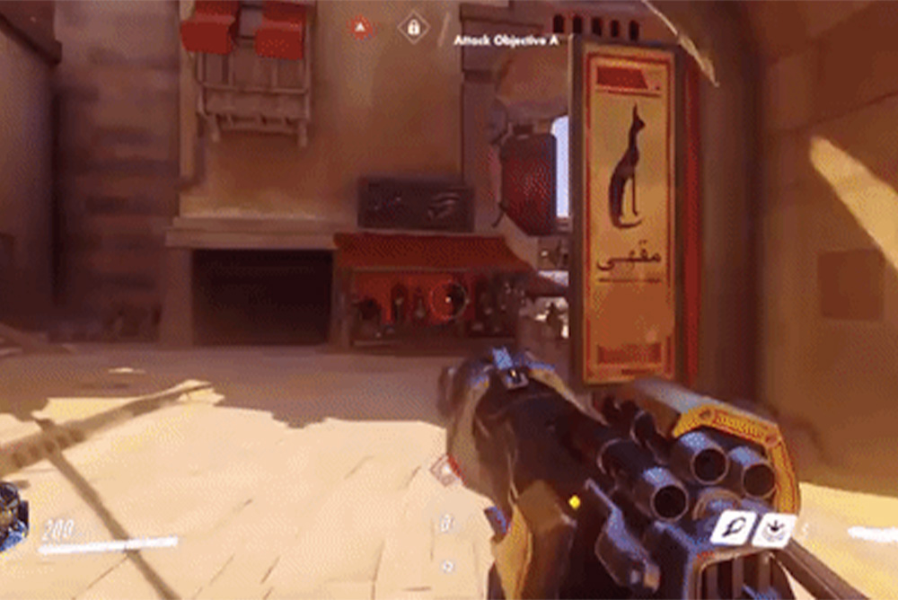 Recoil in videogames -  Overwatch