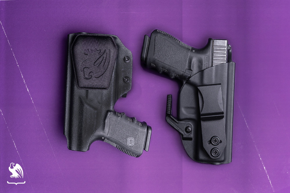 Vedder Holsters Claw and Holster Wedge Side by Side