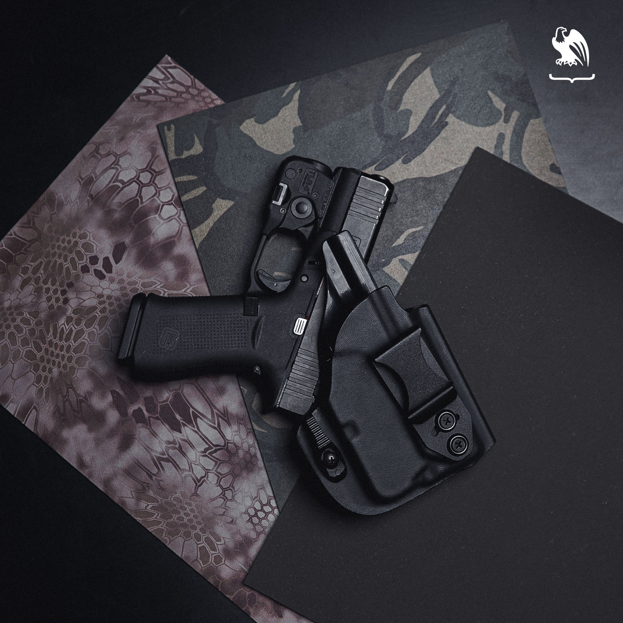 What is Kydex - Handgun laying on top of sheets of Kydex