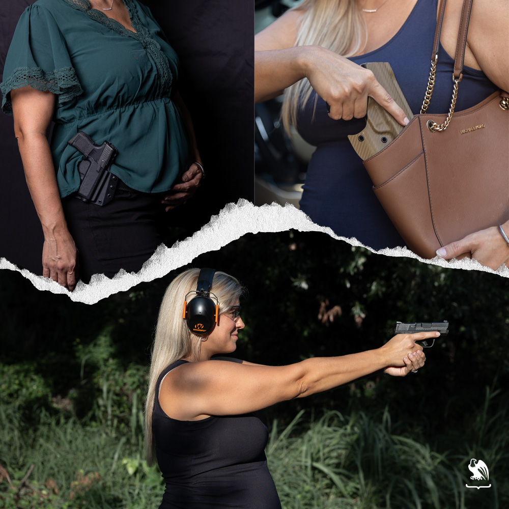 Pregnant Women conceal carry, is it safe for a pregnant women